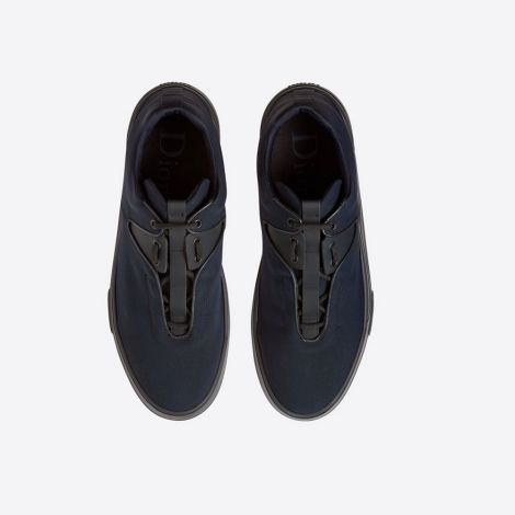 Dior Ayakkabı B17 Canvas Siyah - Dior Ayakkabi B 17 Sneaker In Black Canvas Siyah