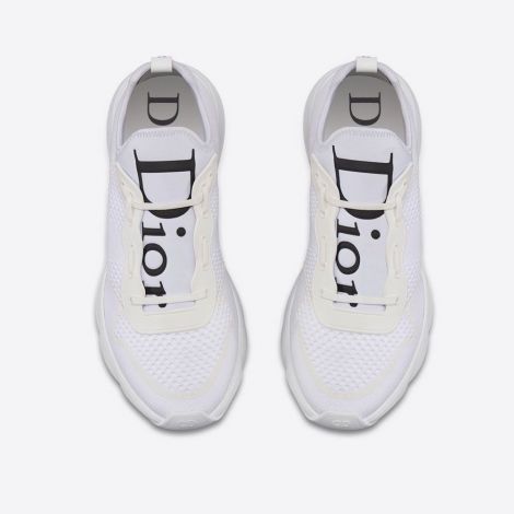 Dior Ayakkabı B21 Neo Beyaz - Dior Ayakkabi B 21 Neo Sneaker In White Technical Knit Beyaz