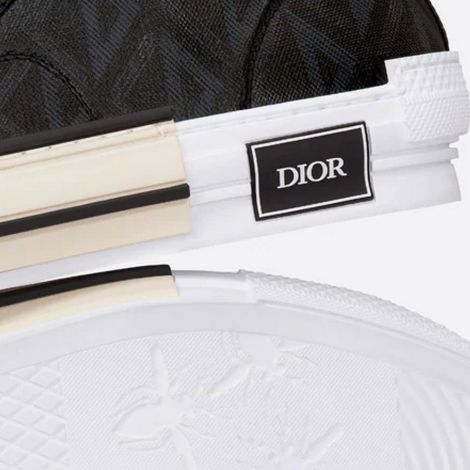 Dior Ayakkabı B23 High Top Siyah - Dior Ayakkabi B23 High Top Sneaker Black Cd Diamond Canvas Beyaz Black Siyah