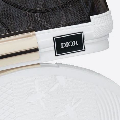 Dior Ayakkabı B23 Low Top Siyah - Dior Ayakkabi B23 Low Top Sneaker Black Cd Diamond Canvas Beyaz Black Siyah