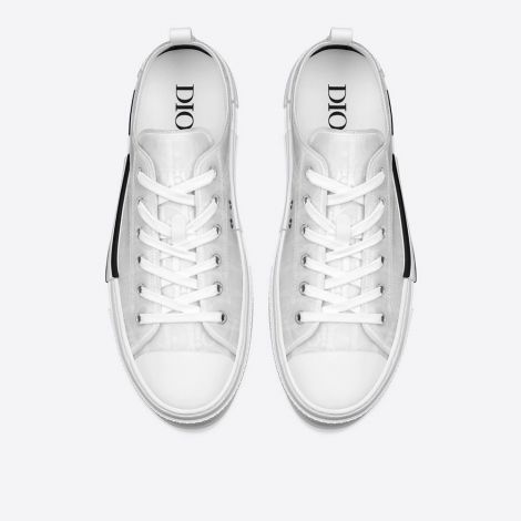 Dior Ayakkabı B23 Oblique Beyaz - Dior Ayakkabi Low Top Dior Oblique Sneaker Beyaz 20