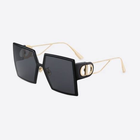 Dior Gözlük 30Montaigne Siyah - Dior Gozluk 2021 30montaigne Black Square Sunglasses Sari Siyah