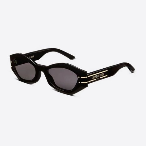Dior Gözlük Signature B1U Siyah - Dior Gozluk 2021 Diorsignature B1u Black Butterfly Sunglasses Siyah
