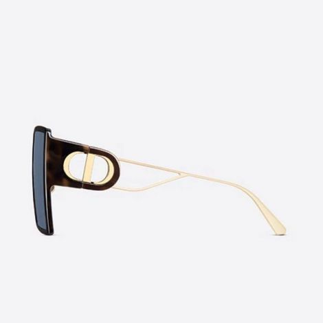 Dior Gözlük 30Montaigne Kahverengi - Dior Gozluk 2021 Montaigne Su Brown Effect Oversized Square Sunglasses Kahverengi