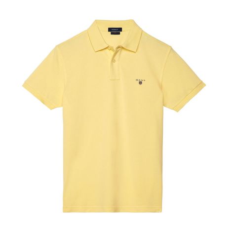 Gant Tişört Solid Lemon - Gant Polo T Shirt Pr8