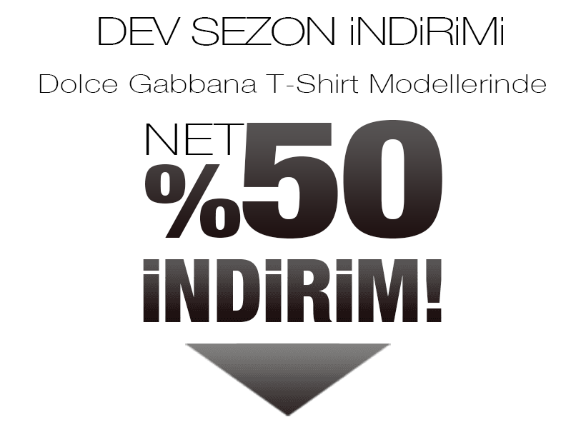 Dolce Gabbana Tişört Sezon Kampanyası
