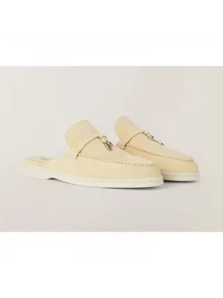 Loro Piana Terlik Loafer Sarı