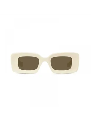Loewe Gözlük Rectangular LW 40101I Beyaz
