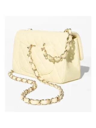 Chanel Çanta Mini Classic Sarı