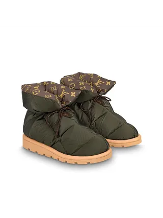 Louis Vuitton Bot Pillow Comfort Ankle Yeşil