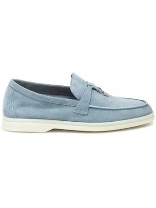 Loro Piana Ayakkabı Loafer Mavi