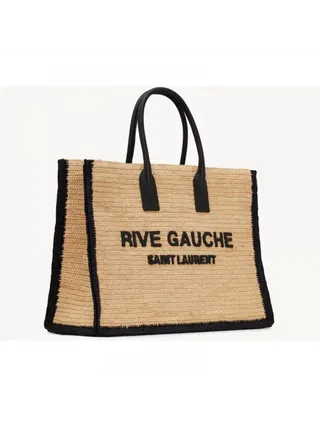 Saint Laurent Çanta Rive Gauche Bej