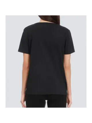 Balmain Tişört Logo Siyah