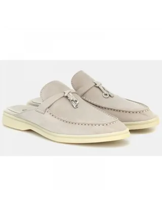 Loro Piana Terlik Babouche Charms Walk Gri
