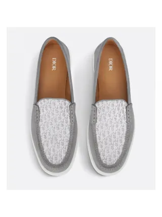Dior Ayakkabı Granville Loafers Gri