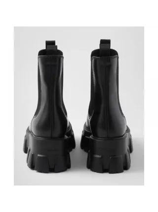 Prada Monolith Ankle Bot Siyah