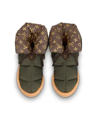 Louis Vuitton Bot Pillow Comfort Ankle Yeşil