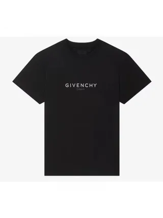 Givenchy Tişört Reverse Siyah
