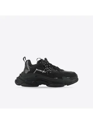 Balenciaga Ayakkabı Allover Siyah