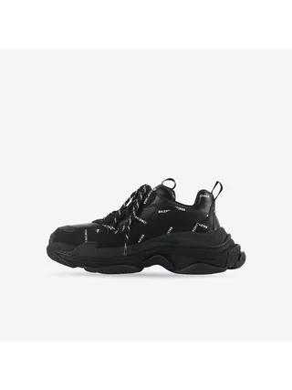 Balenciaga Ayakkabı Allover Siyah