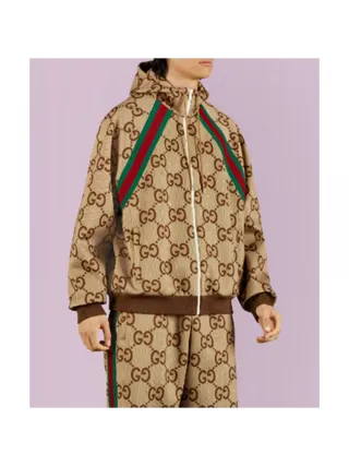 Gucci Eşofman Takımı Jumbo GG Bej