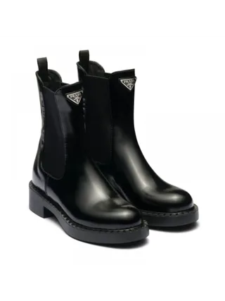 Prada Bot Chelsea Siyah