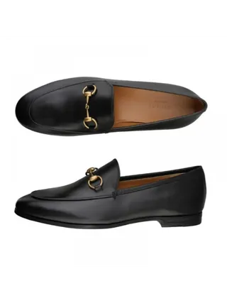 Gucci Ayakkabı Jordaan Loafer Siyah