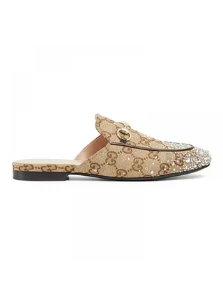 Gucci Princetown Terlik Bej