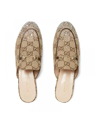 Gucci Princetown Terlik Bej