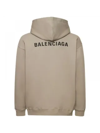 Balenciaga Sweatshirt Back Bej
