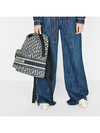 Dior Çanta Diortravel Backpack Lacivert