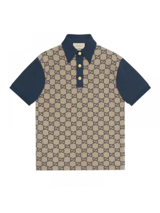 Gucci Tişört Maxi GG Monogram Kahve