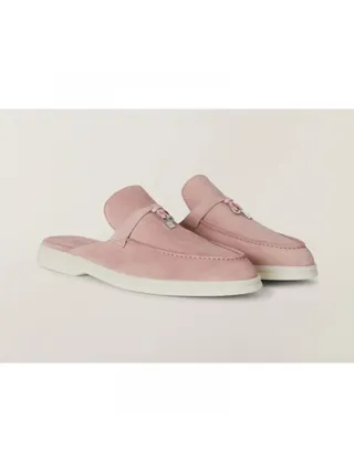 Loro Piana Terlik Loafer Pembe