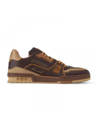 Louis Vuitton Ayakkabı Trainer Sneakers Kahverengi