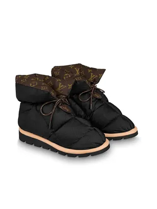 Louis Vuitton Bot Pillow Comfort Ankle Siyah