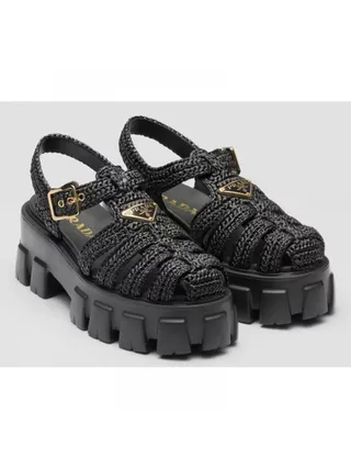 Prada Sandalet Siyah