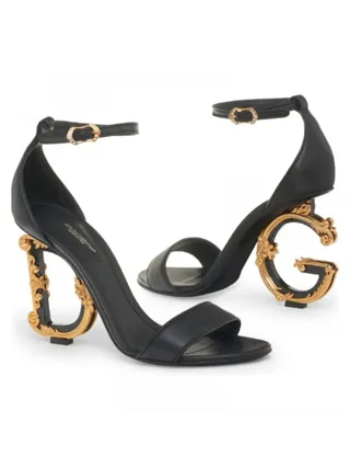 Dolce & Gabbana Ayakkabı DG Topuklu Siyah