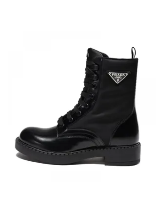 Prada Combat Bot Siyah