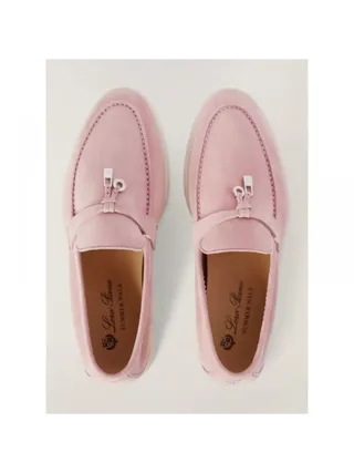 Loro Piana Ayakkabı Loafer Pembe