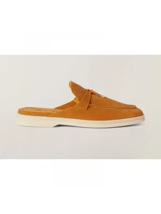 Loro Piana Terlik Loafer Kahverengi