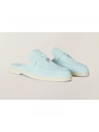 Loro Piana Terlik Loafer Mavi