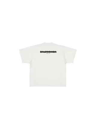 Balenciaga Tişört Strike Beyaz
