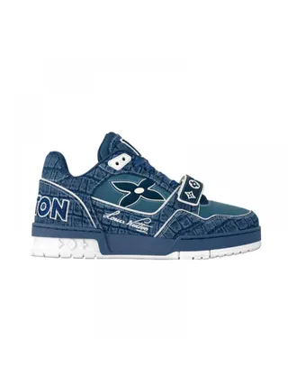Louis Vuitton Ayakkabı LV Trainer  Lacivert