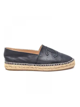Chanel Ayakkabı Espadrilles Siyah