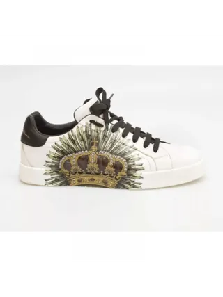 Dolce & Gabbana Ayakkabı Crown Beyaz