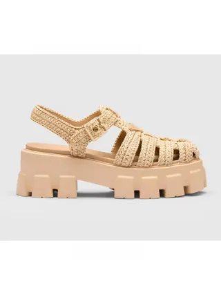 Prada Sandalet Natural