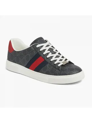 Gucci Ayakkabı Ace GG Supreme Siyah