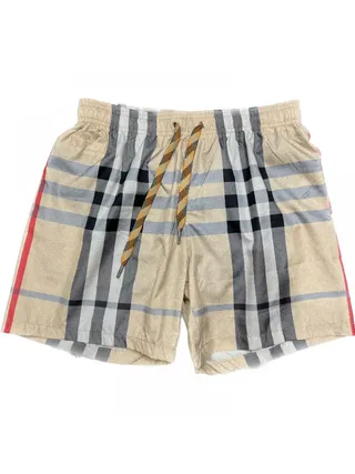 Burberry  Mayo Deniz Şortu Kremrengi