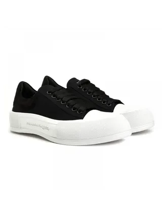 Alexander McQueen Ayakkabı Deck Plimsoll Siyah