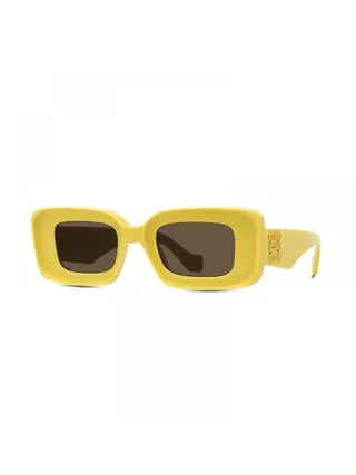 Loewe Gözlük Rectangular LW 40101I Sarı